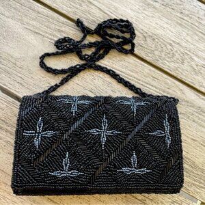 Beautiful Full Beaded Clutch Shoulder Bag